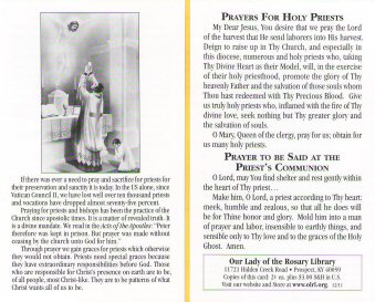 Prayer for Holy Priests