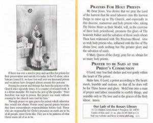 Prayers for Holy Priests †